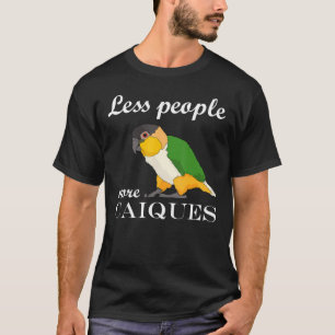 Weniger Leute parrot-weißbelogen-kaike T-Shirt