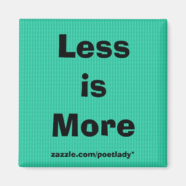 Weniger Magnet (Vorne)