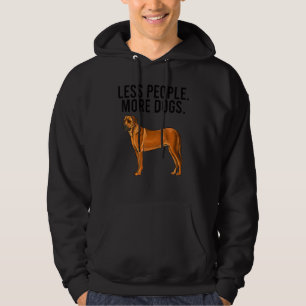 Weniger Menschen Mehr Hunde Rhodesian Ridgeback In Hoodie