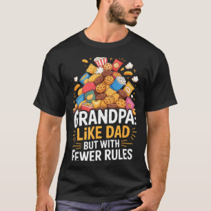 Weniger Regeln Lustiger Opa T-Shirt