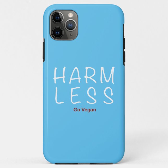 Weniger Schaden - Vegan werden (Lichtversion) Case-Mate iPhone Hülle (Rückseite)