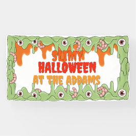 Weniger Slimy Halloween Banner