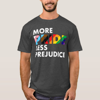 Weniger Vorurteile lustig T-Shirt