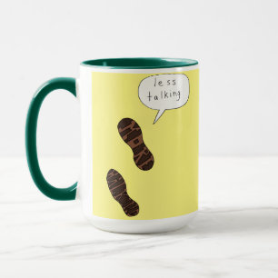 Weniger zu Fuß mehr Tasse
