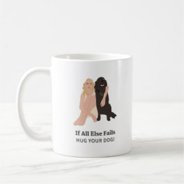 Wenn alle anderen Ihr Hunde-Begleithalter umarmen  Kaffeetasse