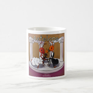 Wenn Ants Elope Funny Comic Kaffeetasse