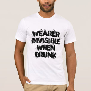 Wenn Betrunken - lustiger Slogan T-Shirt
