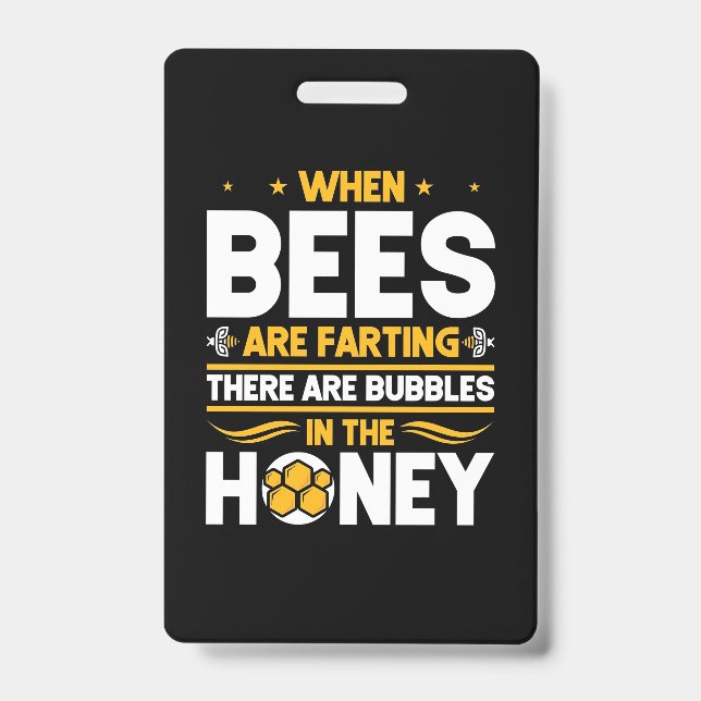 Wenn Bienen färben Ausweis (Vorderseite)