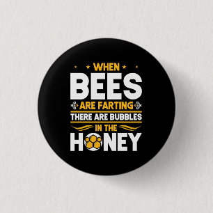 Wenn Bienen färben Button
