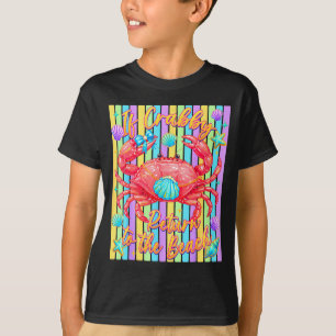 Wenn crabby zurück zum Strand kommt, lustiger Kreb T-Shirt