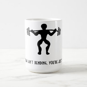 Wenn das Bar nicht Tasse verbiegt