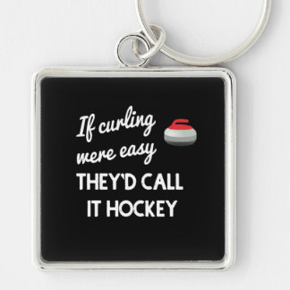 Wenn das Curling leicht Schlüsselanhänger wäre