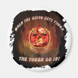 Wenn das Gehen stark erhält Magnet