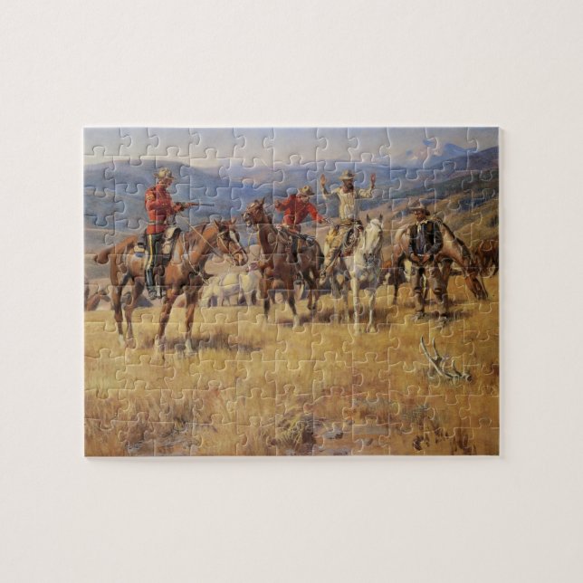 Wenn das Gesetz den Rand des Zufalls durch CM Russ Puzzle (Horizontal)