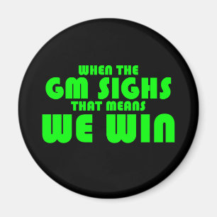 Wenn das GR. sighs Magnet