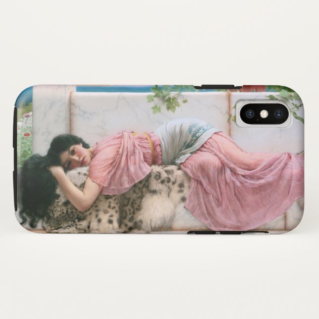 Wenn das Herz jung ist von John William Godward Case-Mate iPhone Hülle (Rückseite (Horizontal))