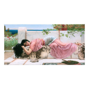 Wenn das Herz jung ist von John William Godward Fotodruck