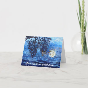 Wenn das Leben auf den Kopf gestellt wird Karte