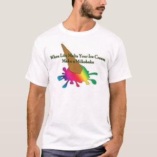 Wenn das Leben den LGBT-T - Shirt aus Eis schmilzt