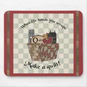 Wenn das Leben dir aufhört zu scheißen Mousepad