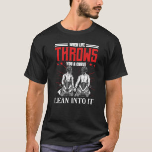 Wenn das Leben dir ein kurzes Motorrad auswirft T-Shirt