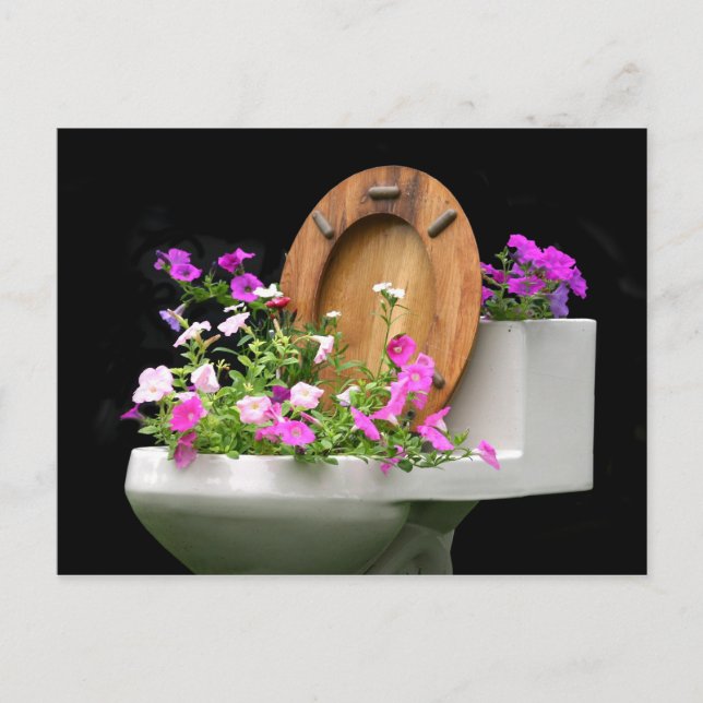 Wenn das Leben dir kacke Postkarte (Vorderseite)