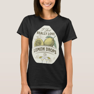 Wenn das Leben dir Lemonen gibt, die Lemon-Tropfen T-Shirt