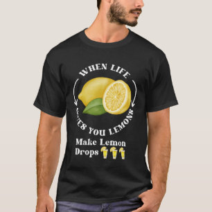 Wenn das Leben dir Lemonen gibt, die Limonen falle T-Shirt