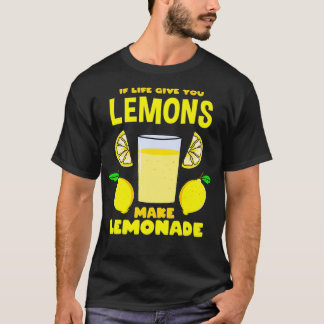 Wenn das Leben dir Lemons gibt, die Lemonade Premi T-Shirt