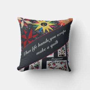 Wenn das Leben dir überlassen bleibt, mach eine Qu Kissen