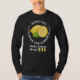 Wenn das Leben dir Zitronen gibt, die Limonen trin T-Shirt