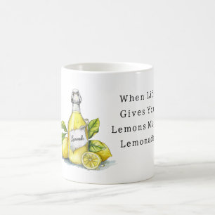 Wenn das Leben dir Zitronen gibt, mach Limonade Kaffeetasse
