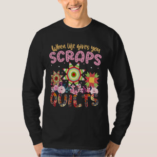 Wenn das Leben einem die Klumpen der Nähmaschine g T-Shirt