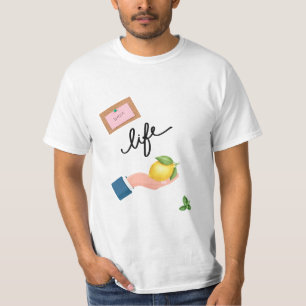 Wenn das Leben einem Lemons-T-Shirt gibt T-Shirt