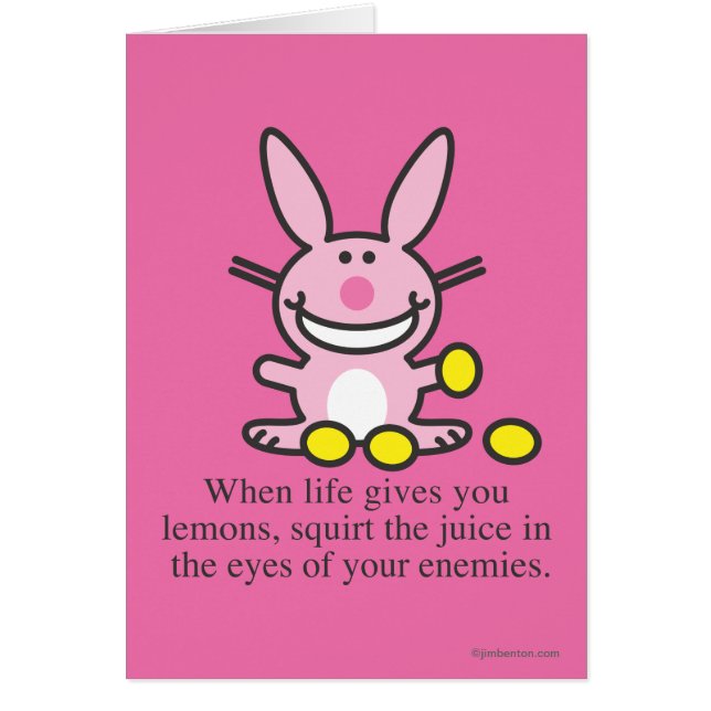 Wenn das Leben Ihnen Zitronen gibt (Vorne)