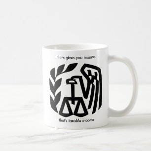 Wenn das Leben Ihnen Zitronen gibt, ist das Kaffeetasse