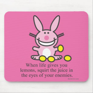 Wenn das Leben Ihnen Zitronen gibt Mousepad