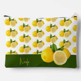 Wenn das Leben Lemons großen Accessoires-Beutel gi Zubehörtasche