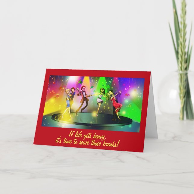 Wenn das Leben schwer wird Inspirationskarte (1) Karte (Vorderseite)