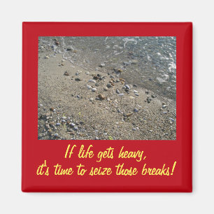 Wenn das Leben schwer wird Inspirationsmagneten (2 Magnet