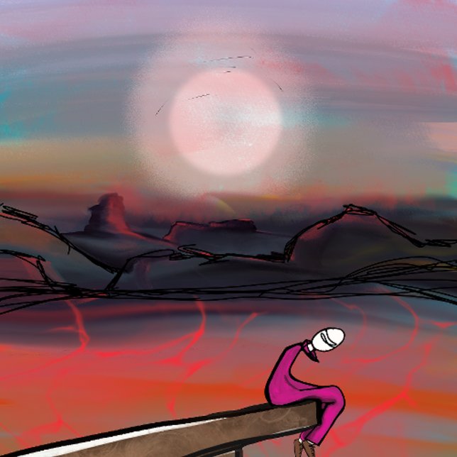 Wenn das Leben schwer wird Tri-Blend Shirt (Von Creator hochgeladen)