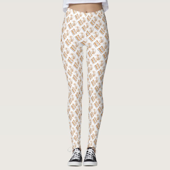 Wenn das Leben verschwommen wird, passen Sie Ihren Leggings (Vorderseite)