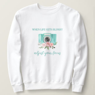 Wenn das Leben verschwommene Fotografie bekommt Sw Sweatshirt