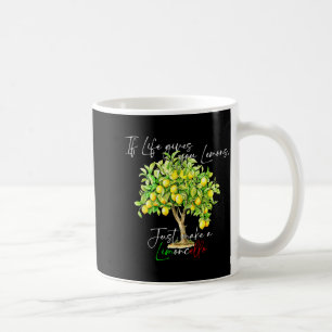 Wenn das Leben Zitronen gibt, mach Limoncello per Kaffeetasse