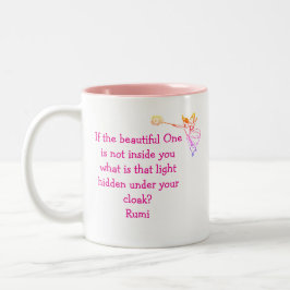 Wenn das schöne eins - Rumi Zweifarbige Tasse