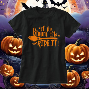 Wenn das Zimmer passt zu Reisen es Hexe Halloween T-Shirt