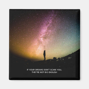 Wenn deine Träume dir keine Angst machen Magnet