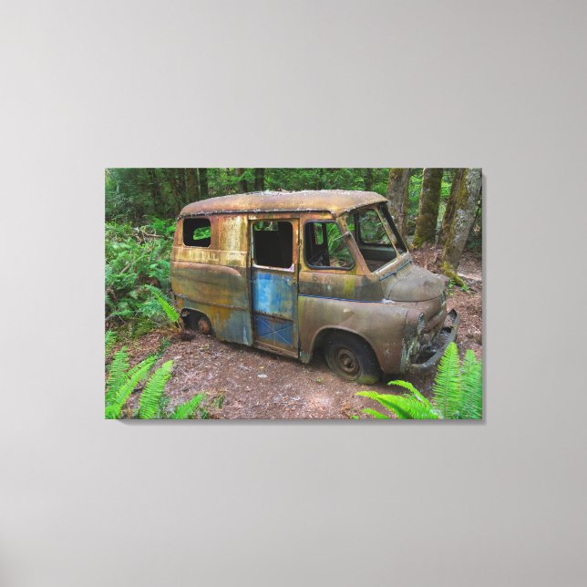 Wenn der Arbeitstag vorbei ist Leinwanddruck (Vorderseite)