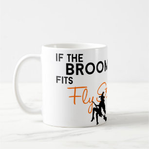 Wenn der Besen passt, fliegen Sie ihn Tasse