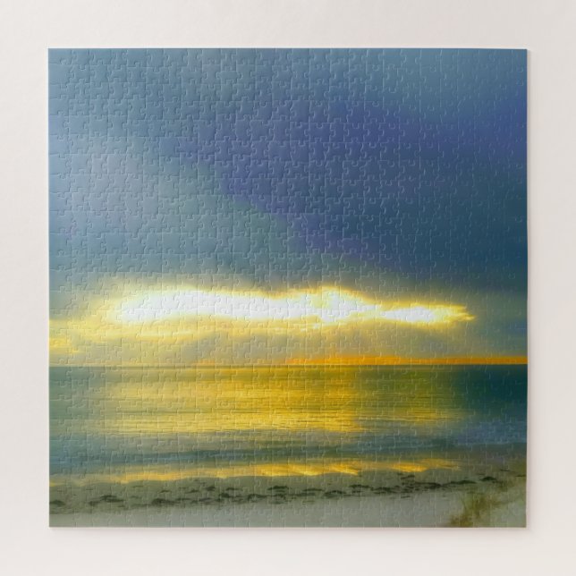 "Wenn der Himmel durchbricht" Fotografie Puzzle (Vertikal)
